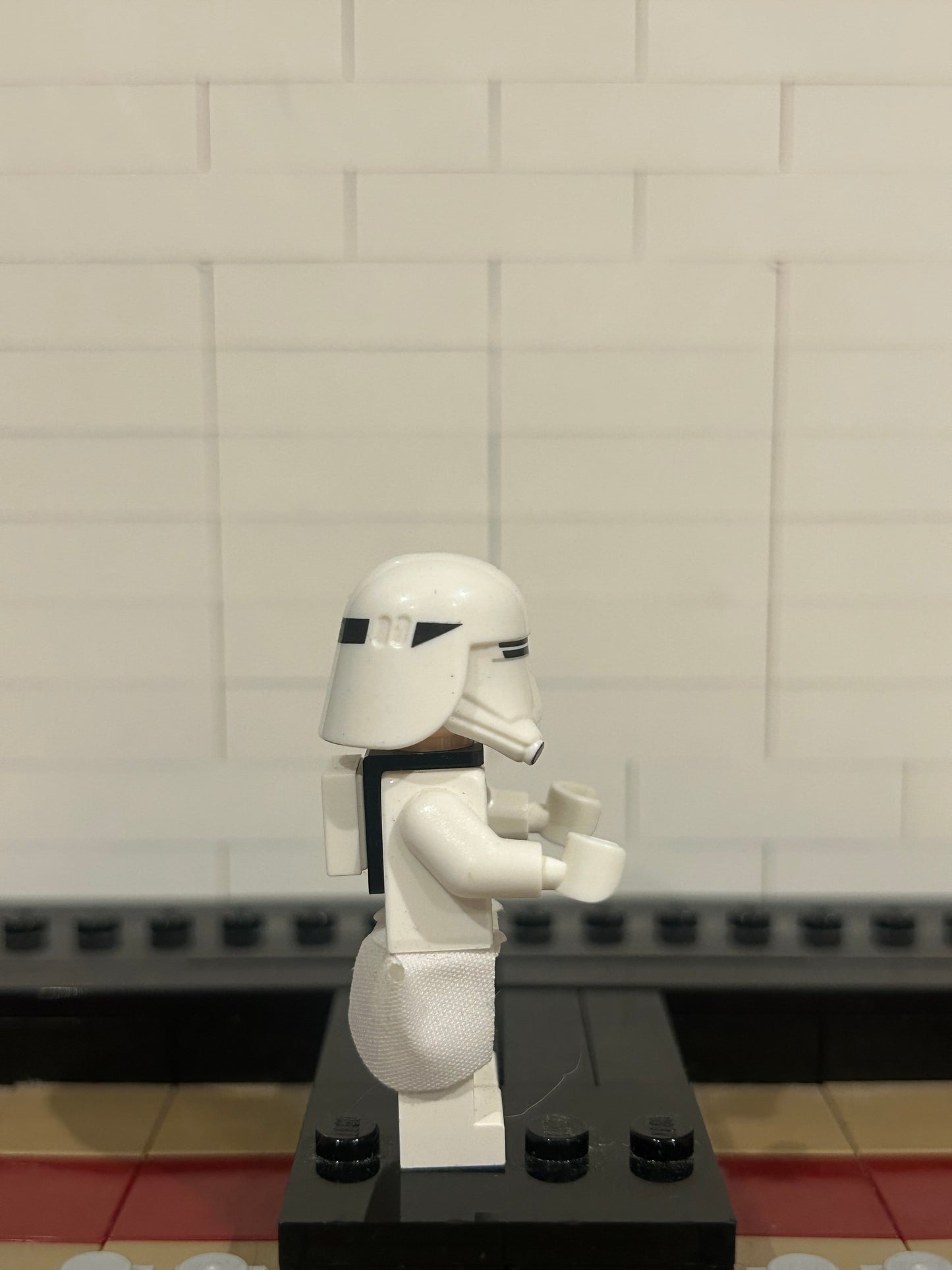 LEGO first order snow trooper (With all accessories)