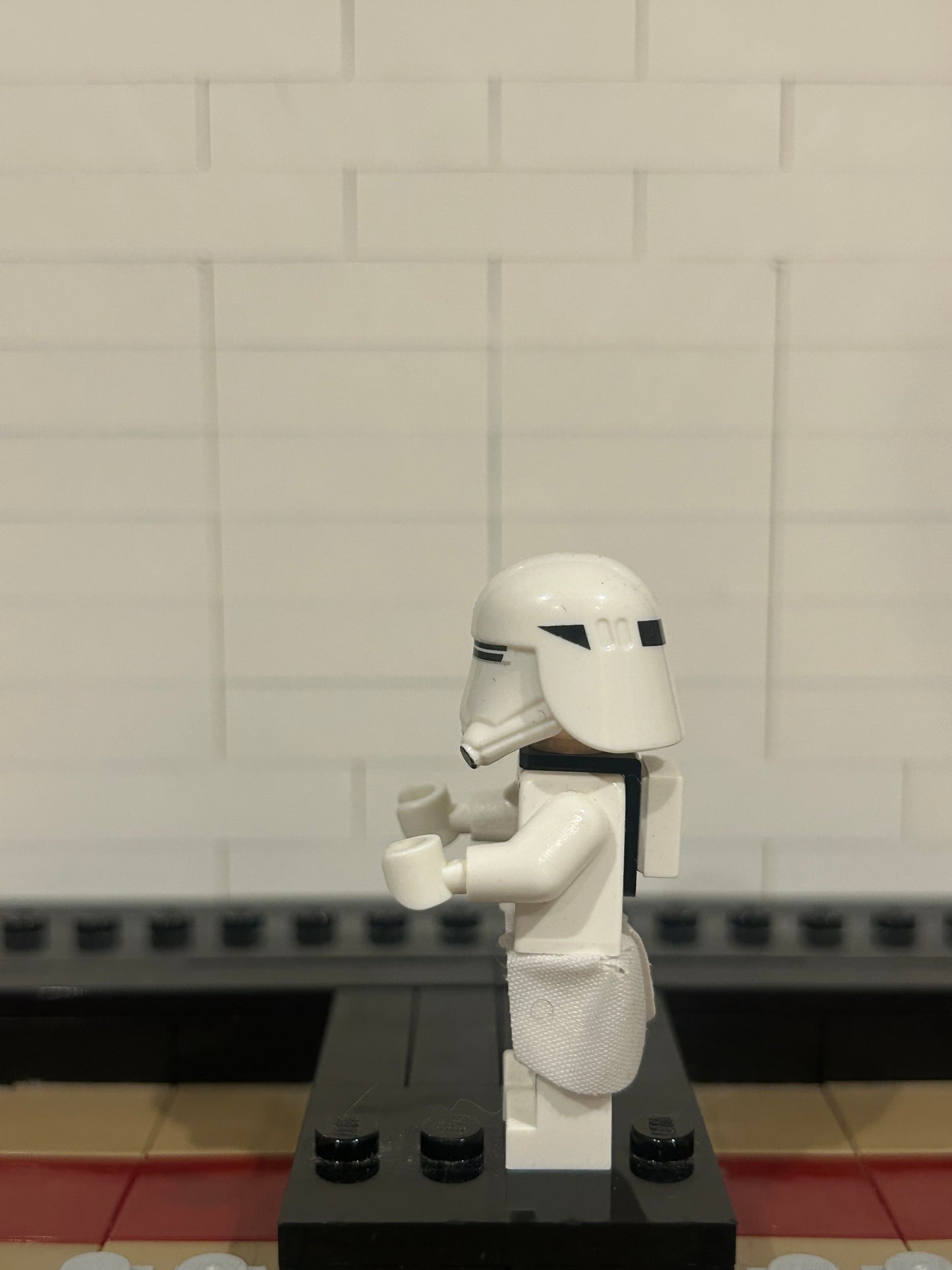 LEGO first order snow trooper (With all accessories)