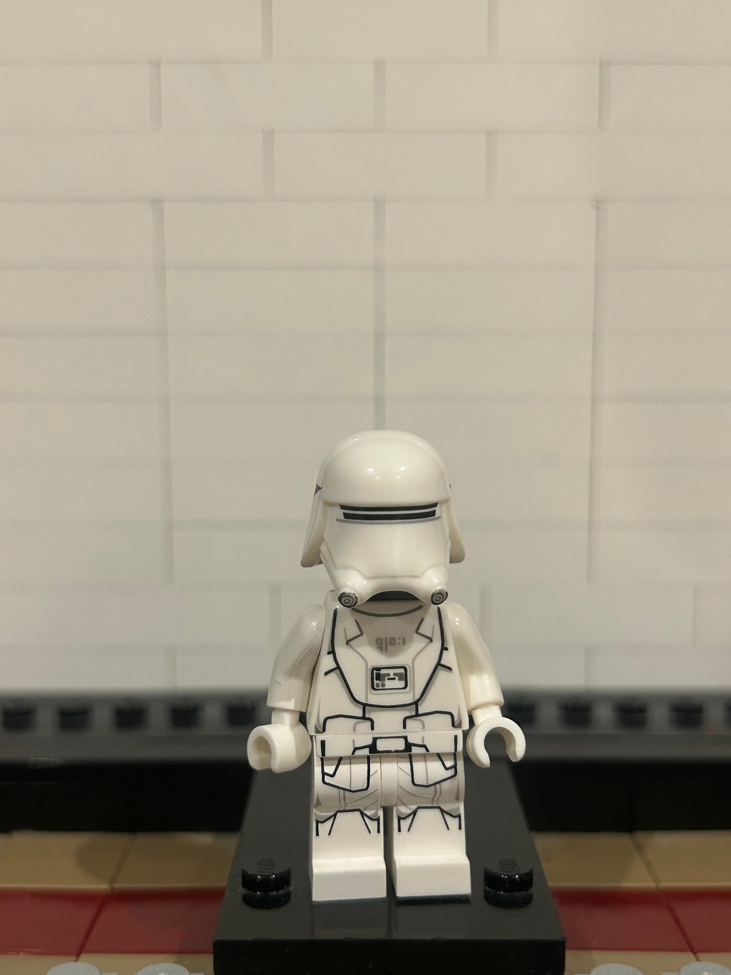 LEGO first order snow trooper (With backpack)