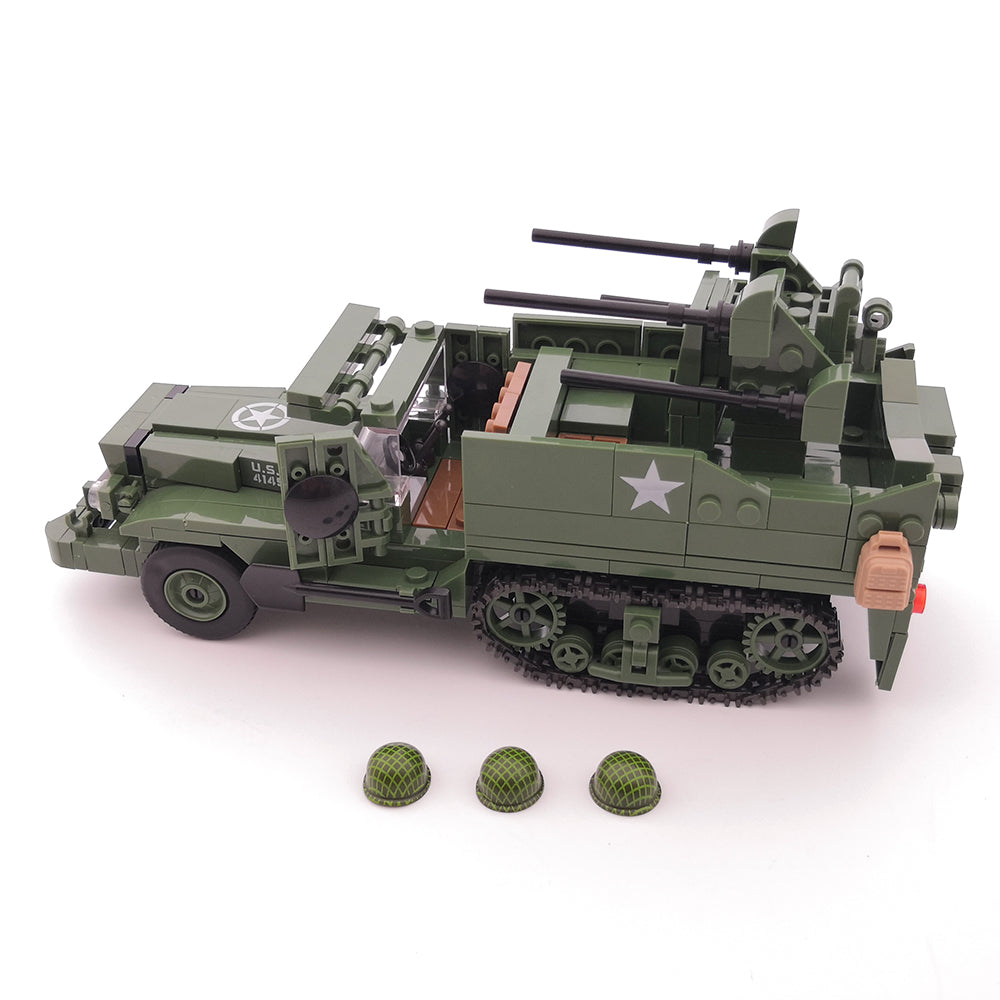 M16 Mgmc Us Army Half Track Ww2 Military Vehicle Tank Panzer Weapon