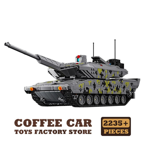 T-14 Main Battle Tank Building Blocks Children Toys WW2 Armored Cars