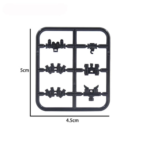 Military WW2 Building Blocks Solider Figures Toys Gifts Camouflage