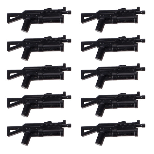 MOC WW2 Military Soldiers Weapons Building Blocks German Wood Grain