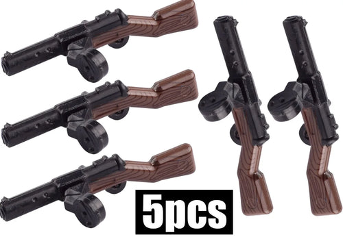WW2 German Military Wooden Guns Building Blocks Soldiers Figures