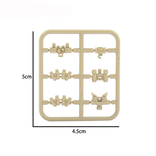 Military WW2 Building Blocks Solider Figures Toys Gifts Camouflage