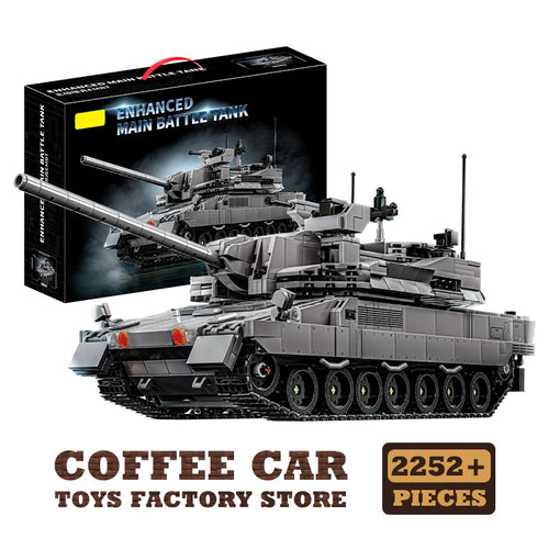T-14 Main Battle Tank Building Blocks Children Toys WW2 Armored Cars