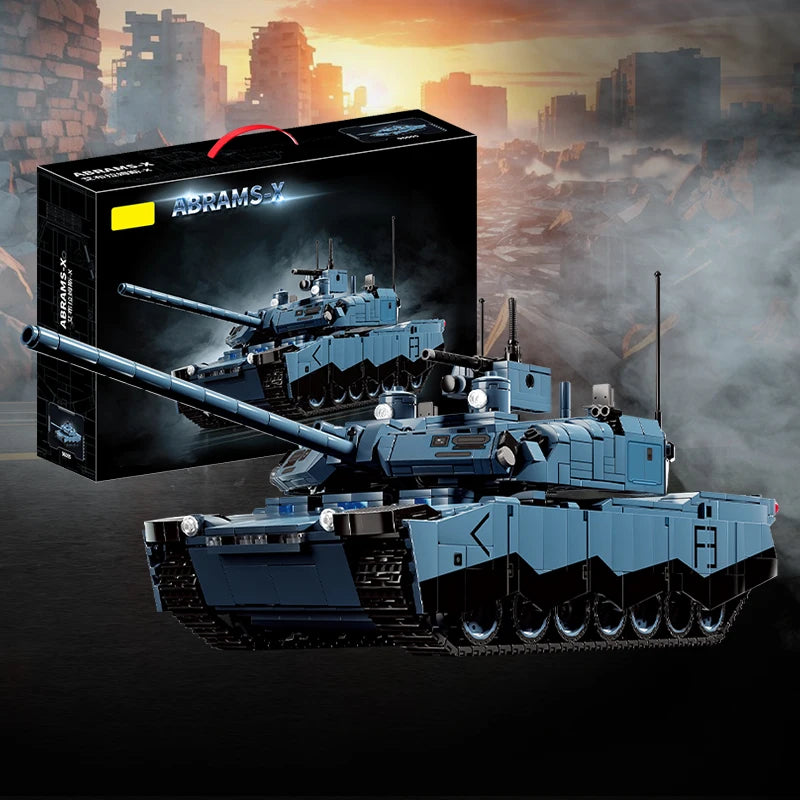 T-14 Main Battle Tank Building Blocks Children Toys WW2 Armored Cars
