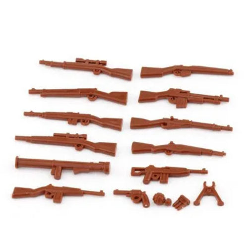 Military WW2 Building Blocks Solider Figures Toys Gifts Camouflage