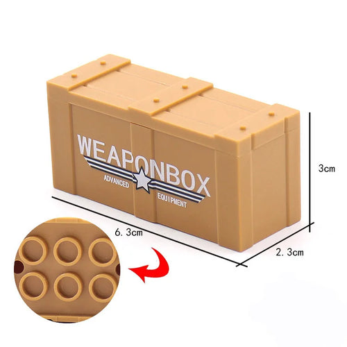 Military WW2 Building Blocks Solider Figures Toys Gifts Camouflage