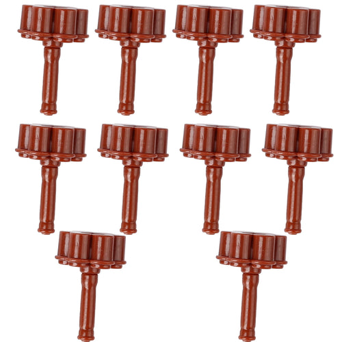 MOC WW2 Military Soldiers Weapons Building Blocks German Wood Grain