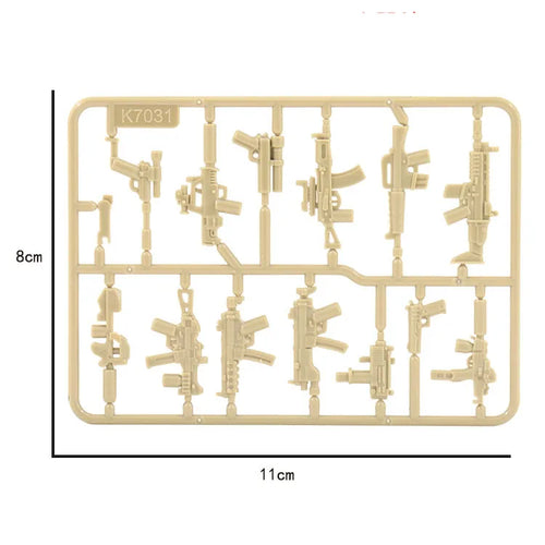 Military WW2 Building Blocks Solider Figures Toys Gifts Camouflage