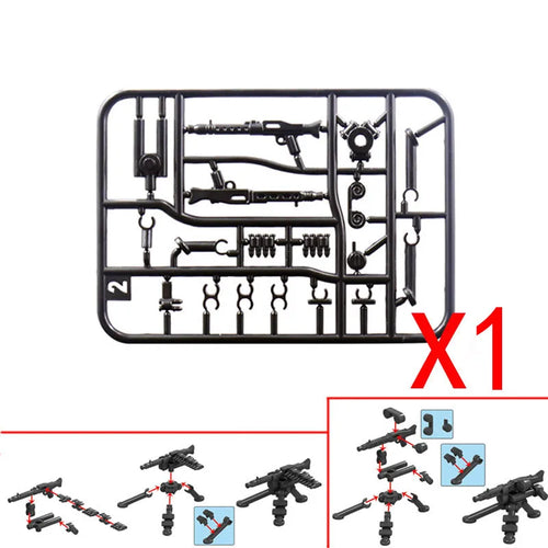Military WW2 Building Blocks Solider Figures Toys Gifts Camouflage