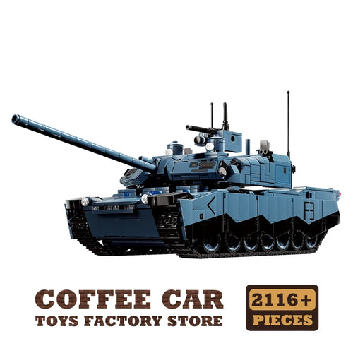 T-14 Main Battle Tank Building Blocks Children Toys WW2 Armored Cars