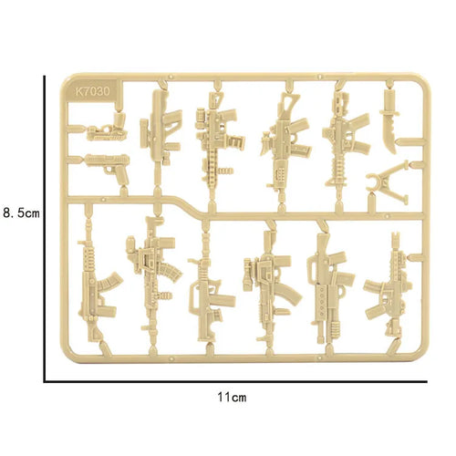 Military WW2 Building Blocks Solider Figures Toys Gifts Camouflage