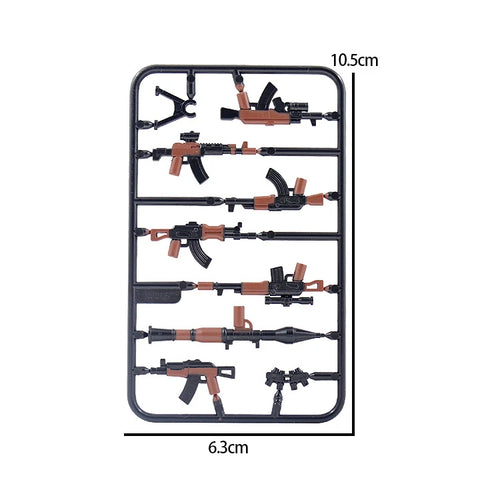 Military WW2 Building Blocks Solider Figures Toys Gifts Camouflage