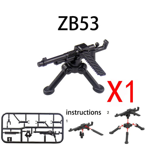 Military WW2 Building Blocks Solider Figures Toys Gifts Camouflage