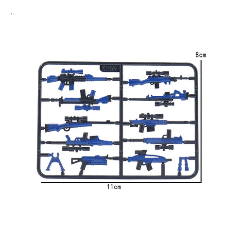 Military WW2 Building Blocks Solider Figures Toys Gifts Camouflage