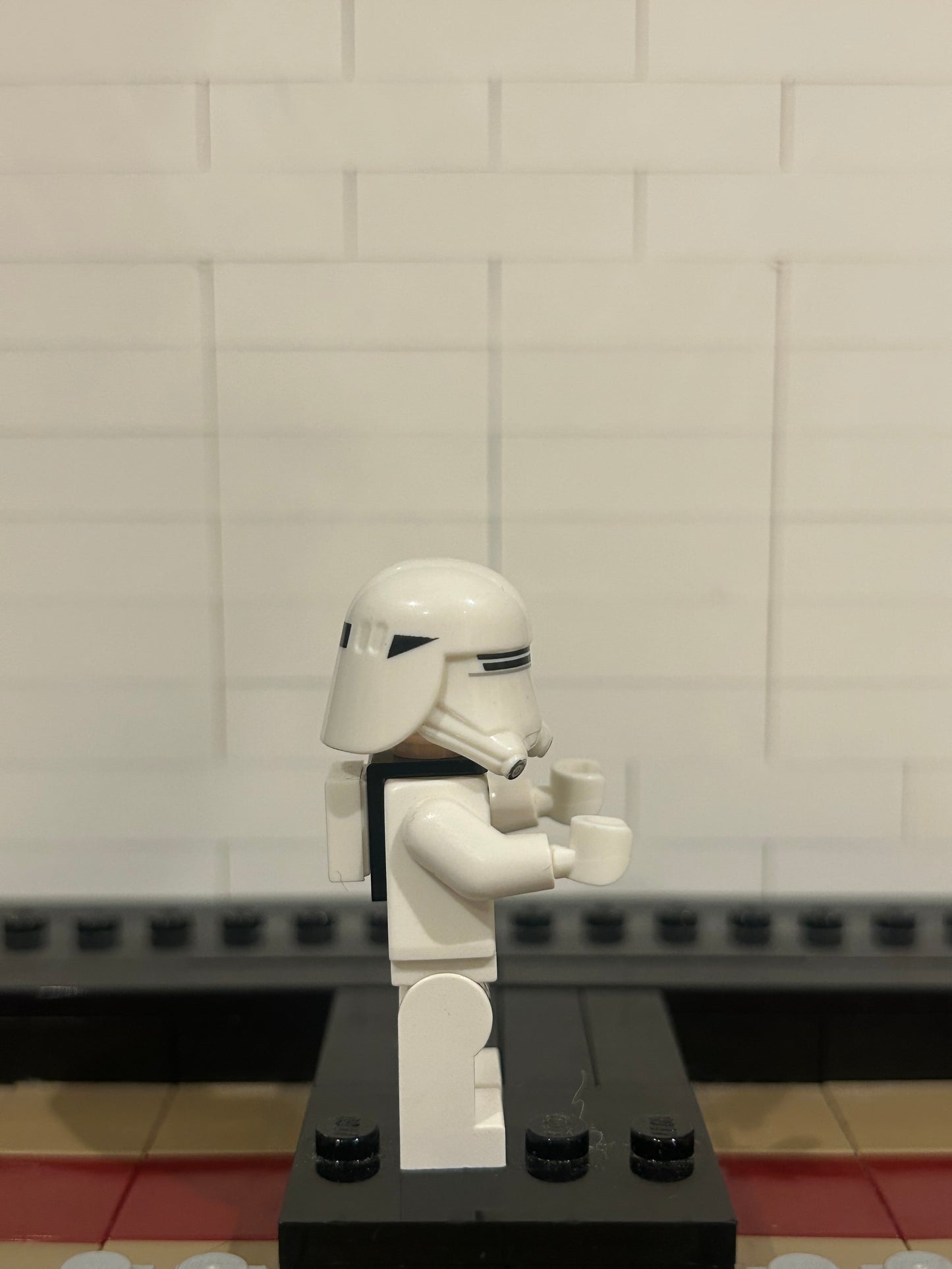 LEGO first order snow trooper (With backpack)