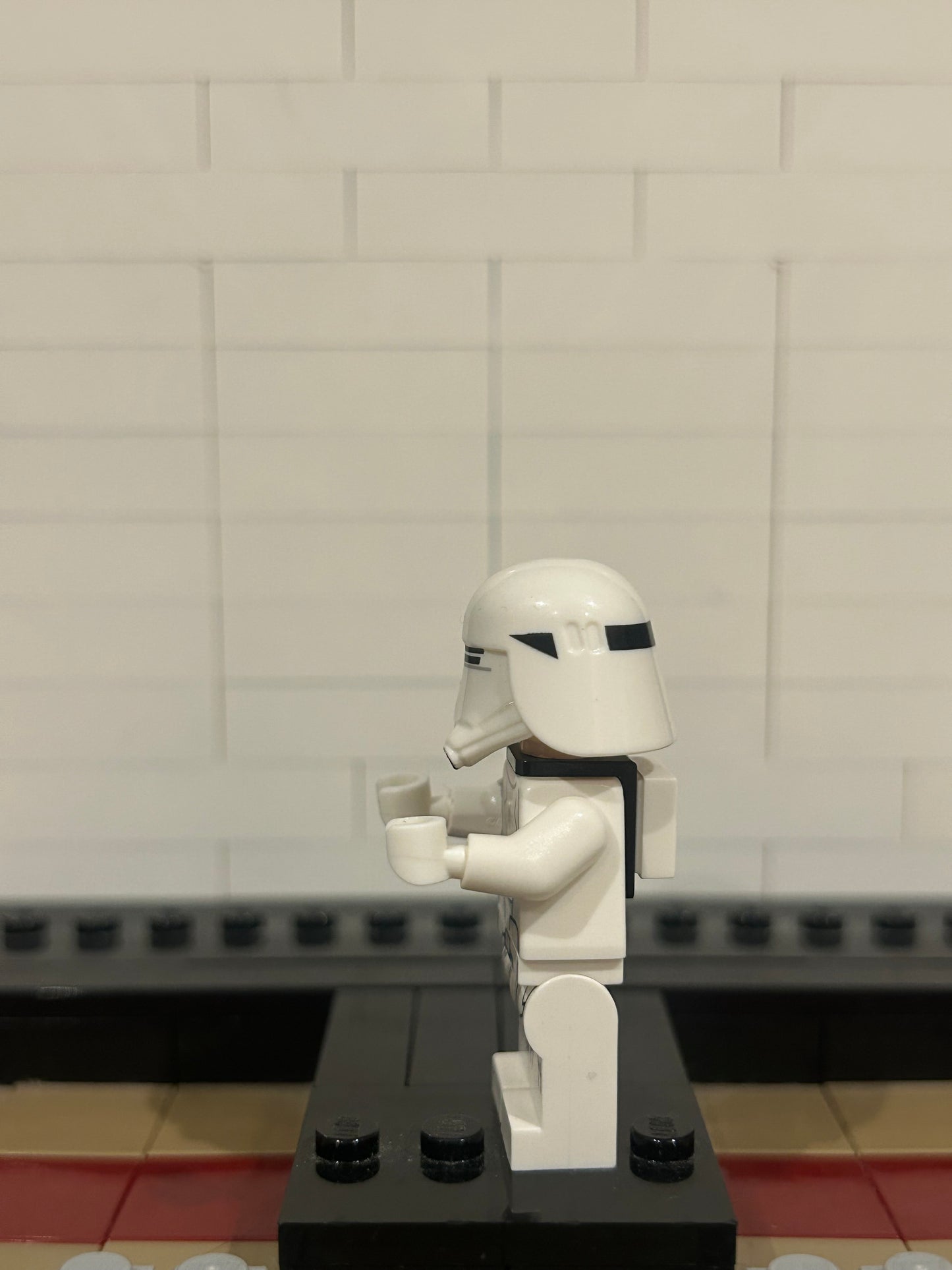 LEGO first order snow trooper (With backpack)