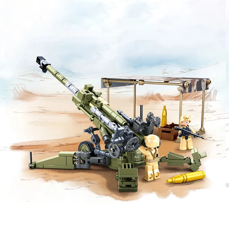 Military WW2 M777 Ultralightweight Field Howitzer Army War Weapon