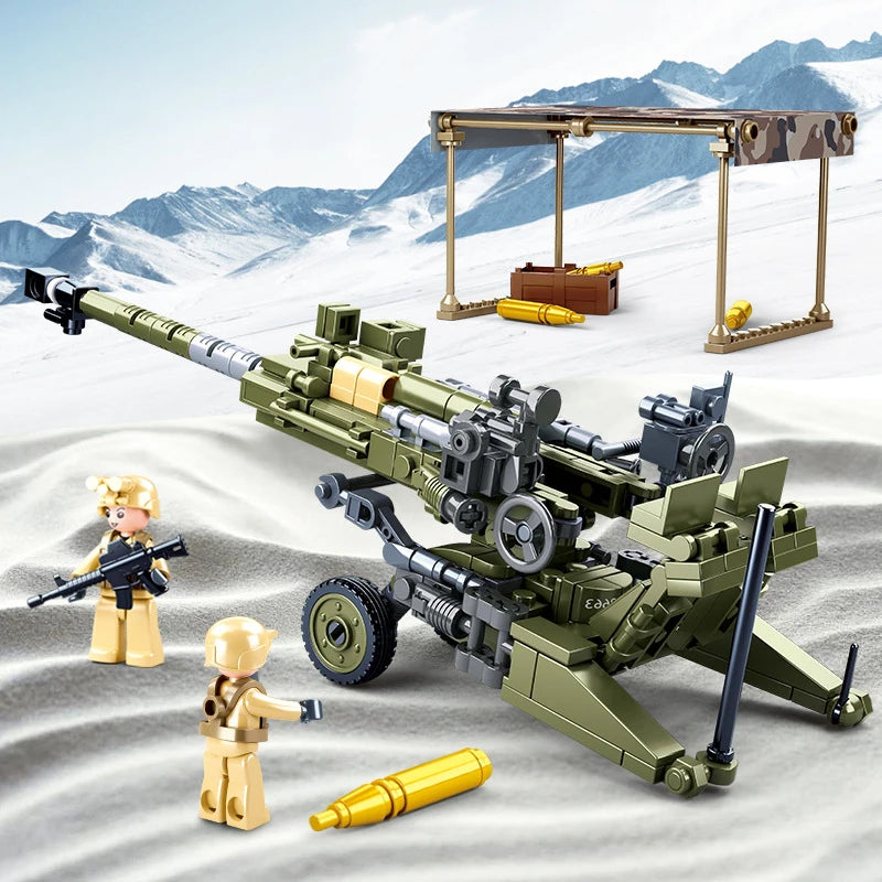 Military WW2 M777 Ultralightweight Field Howitzer Army War Weapon