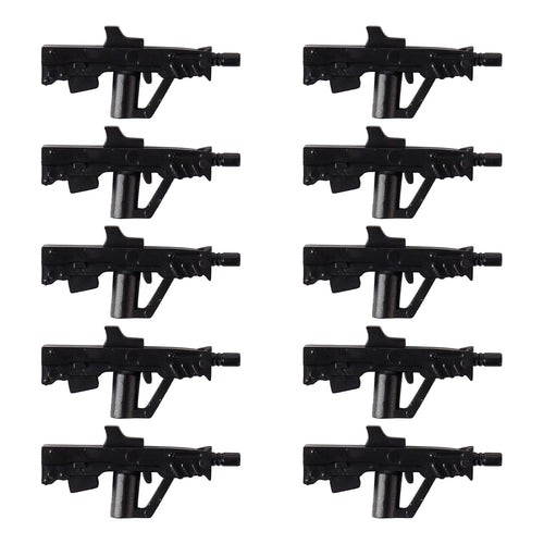 MOC WW2 Military Soldiers Weapons Building Blocks German Wood Grain