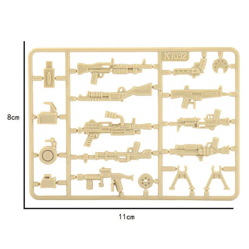 Military WW2 Building Blocks Solider Figures Toys Gifts Camouflage