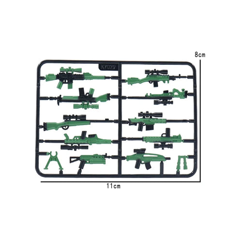 Military WW2 Building Blocks Solider Figures Toys Gifts Camouflage