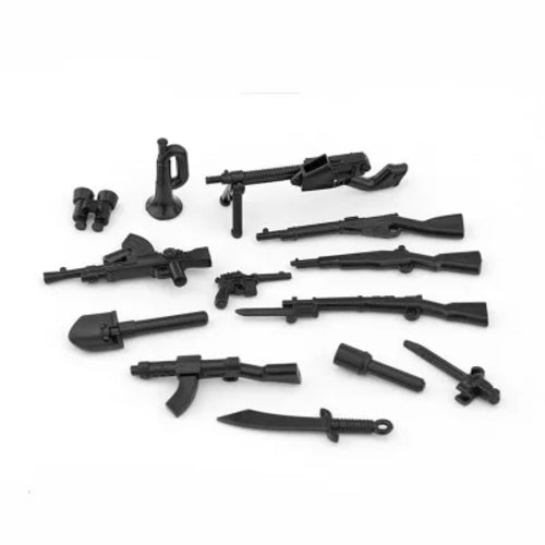 Military WW2 Building Blocks Solider Figures Toys Gifts Camouflage